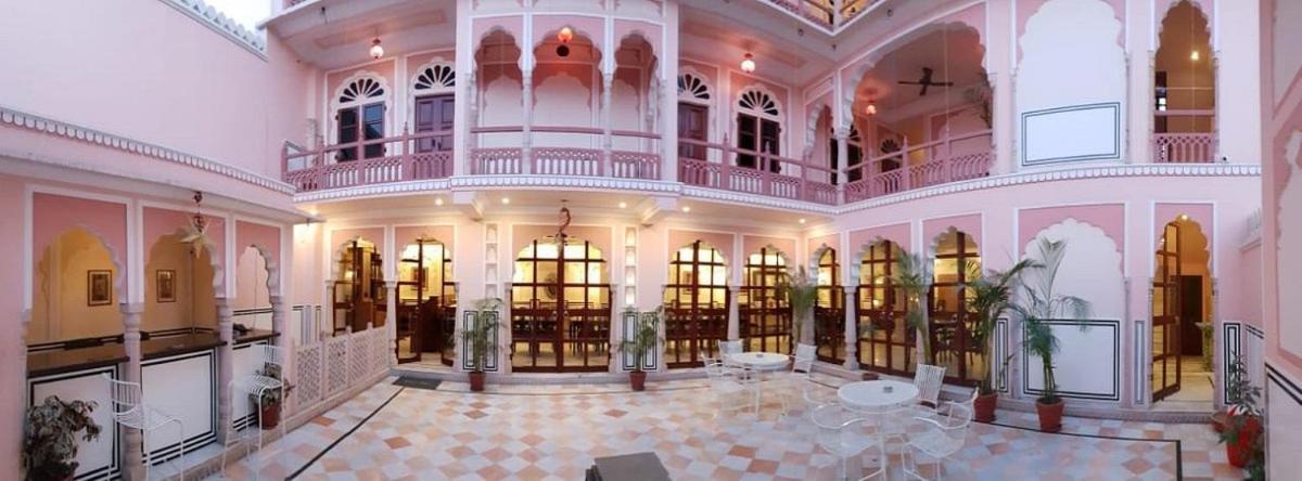 Hotel Raj Rajeshwari Haveli à Jaipur Extérieur photo