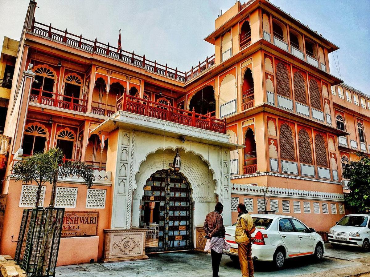 Hotel Raj Rajeshwari Haveli à Jaipur Extérieur photo